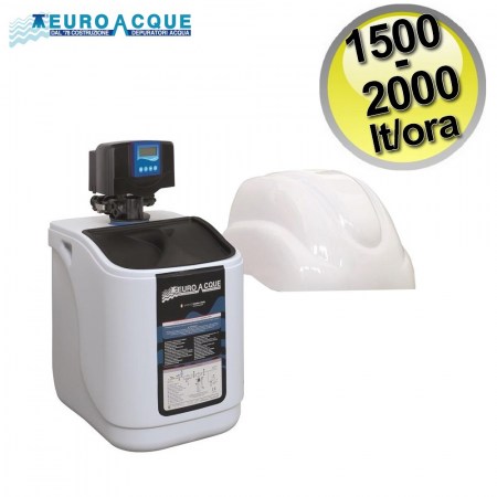 Addolcitore volumetrico digitale autodisinfettante proporzionale 1500-2000 lt/ora