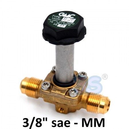 EV33MM - Elettrovalvola valvola solenoide GMC attacchi maschio 3/8 x 3/8 sae