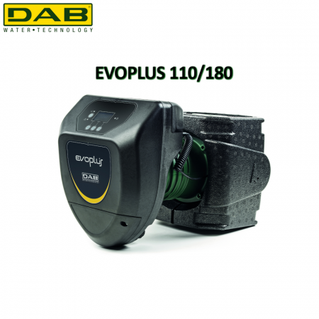 Pompa elettronica a basso consumo energetico per circolazione DAB EVOPLUS 110/180 XM