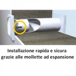 Aspiratore elicoidale con TIMER EV 10/4