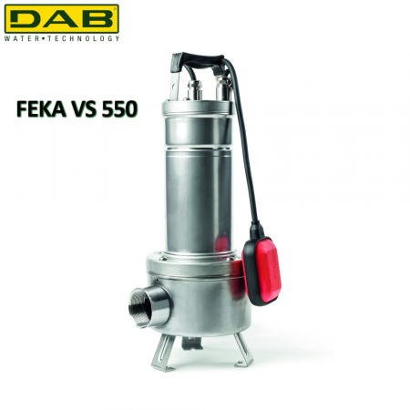 Pompa sommersa sommergibile per il sollevamento di acque reflue - DAB FEKA VS 550 MA