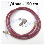 Frusta 1/4 con raccordo ridotto - www.SuperSamaStore.it