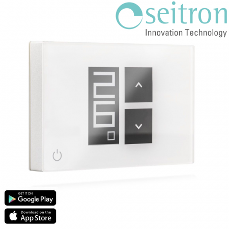 Cronotermostato Wi-Fi settimanale Wi-Time Wall - SEITRON