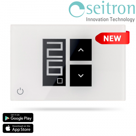 Cronotermostato Wi-Fi settimanale Wi-Time Wall - SEITRON