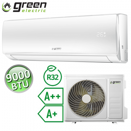 Climatizzatore mono split 2.5 kW 9000 Btu R32 A++/A+ Green Electric EVO - GEVM.25