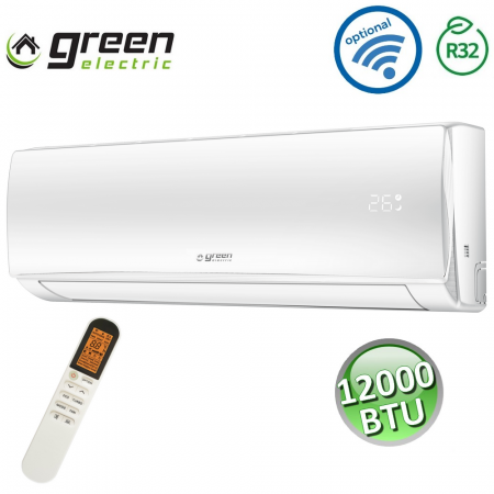 Unità interna R32 Green Electric EVO 3.5 kW 12000 Btu split parete - D.GREVO.35S