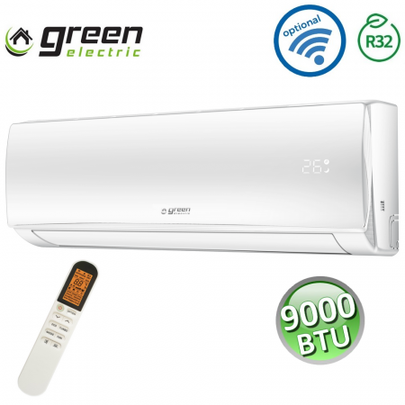 Unità interna R32 Green Electric EVO 2.5 kW 9000 Btu split parete - D.GREVO.25S