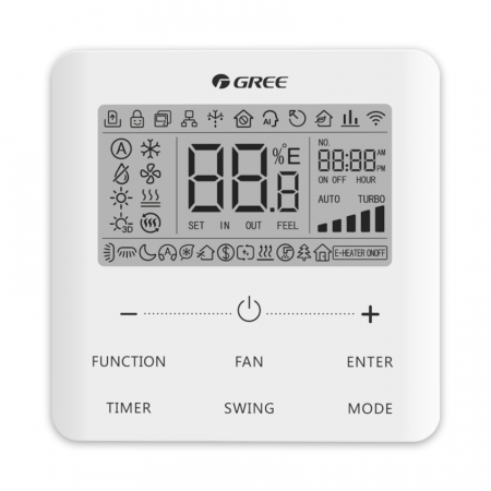 Gree XE7A-24/HC - comando a filo