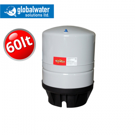 Vaso espansione Heat Wave 60 Lt - Connessione 3/4″ GAS per sanitario e riscaldamento - 6 bar - Grigio