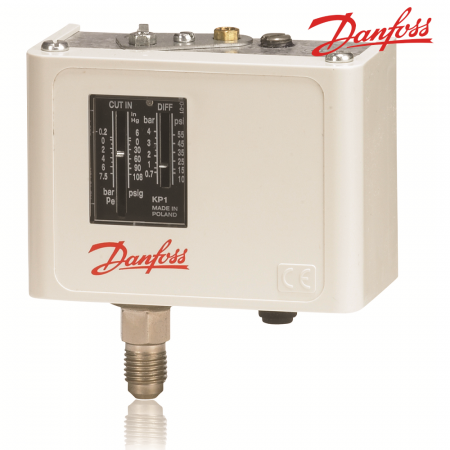 Pressostato Danfoss bassa pressione KP1 automatico (C40)