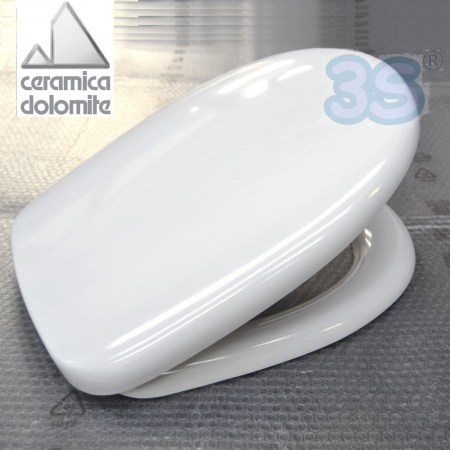 Sedile originale per wc GARDA Ceramica Dolomite in termoindurente avvolgente - J104100