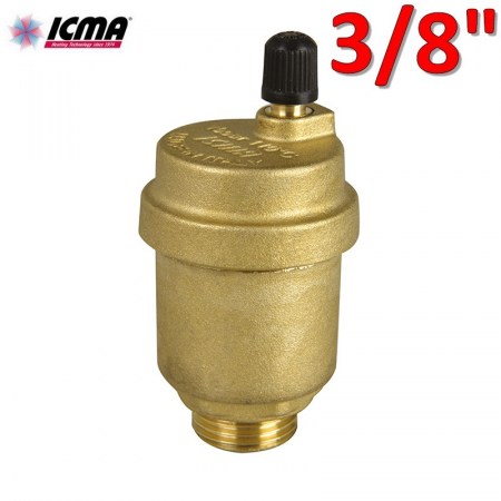 ICMA 700 - Valvola 3/8″ di sfogo aria automatica per impianto acqua riscaldamento - 82700AC05