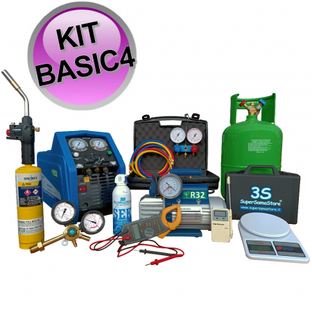 Kit attrezzatura patentino frigorista BASIC 4 - KT.BSC4