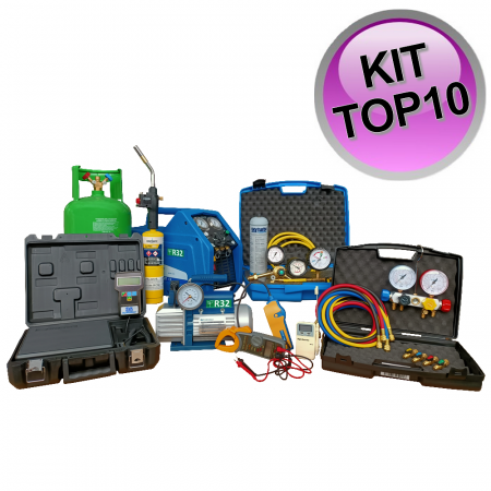 Kit attrezzatura patentino europeo frigorista TOP10 - KT.TOP10