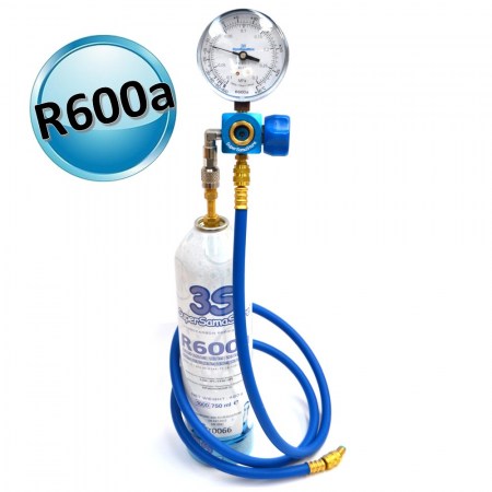 KRD.R600 Kit ricarica diagnosi frigo - freezer fai da te - gas R600a