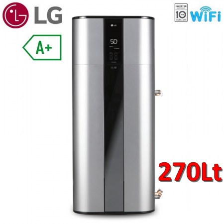 LG Electronics WH27S - Scaldacqua in pompa di calore inverter 270 LT a basamento (WH27S