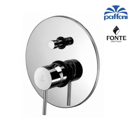 DOCCIA AD INCASSO CON DEVIATORE LIGHT PAFFONI FONTE LIG015-CR