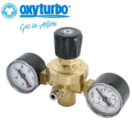 Riduttore di pressione MIGNON CO2 - ARGON - MIX 2 MANO. per saldatura MIG / MAG