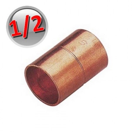 Manicotto rame a saldare 1/2 - 12,7 mm - RRP527004