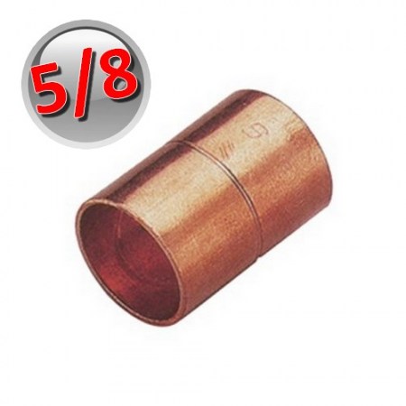 Manicotto rame a saldare 5/8 - 15,87 mm - RRP527005