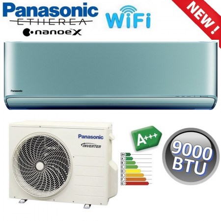 Climatizzatore mono split ETHEREA R32 Panasonic serie XKE - 9000 btu A+++ WiFi - CS-Z25XKEW+CU-Z25XKE