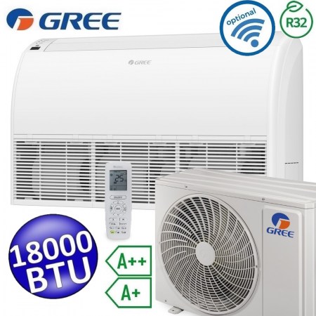 Climatizzatore mono pavimento / soffitto Gree 18000 Btu R32 A++/A+ - U-MATCH 6 - GUD50ZD1/A-S+GUD50W1/NhA-S