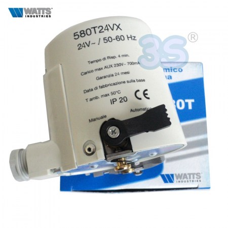 Watts Cazzaniga attuatore elettrotermico per valvola di zona 580T 220v - 580T24VX