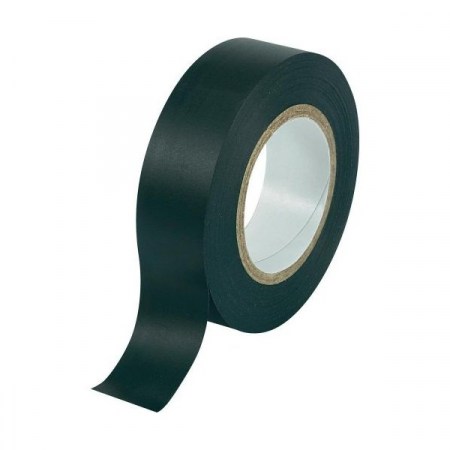 Nastro isolante nero larghezza 19 mm lunghezza 25 mt - ideale per cavi elettrici - NADIS1510TS24