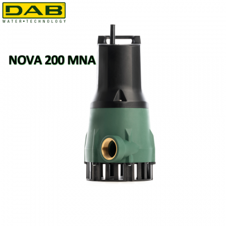 Pompa sommersa sommergibile per il drenaggio di acque chiare - DAB NOVA 200 MNA