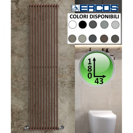 ORION - Termoarredo calorifero COLORATO 180 x 43 cm - Idropolis Ercos