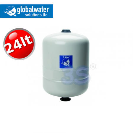 Vaso espansione pressure-wave polmone 24 litri per autoclave con membrana fissa per pompe acqua PEB-24LX