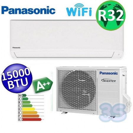 Climatizzatore mono split serie TZ super compatta R32 PANASONIC 15000 Btu A++ WiFi integrato - CS-TZ42WKEW+CU-TZ42WKE
