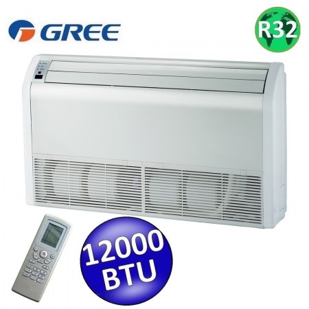 Unità interna R32 pavimento soffitto Gree 12000 Btu con telecomando (GREE10086) - GTH(12)CA-K6DNA1A/I