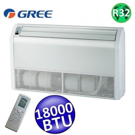 Unità interna R32 pavimento soffitto Gree 12000 Btu con telecomando (GREE10086) - GTH(12)CA-K6DNA1A/I