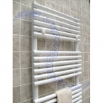 Scaldasalviette termoarredo POP Ercos bianco cm 153x75