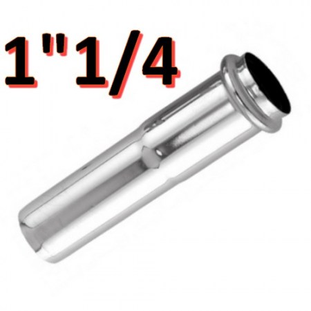 Prolunga 130mm in ottone cromato per canotto Ø 32 mm - 4273.00OC32