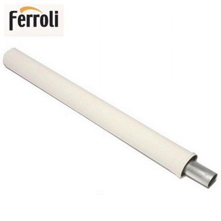 Tubo prolunga cm 100 coassiale bianco Ø100/60 mm per caldaie a cndensazione Ferroli - 1KWMA57W