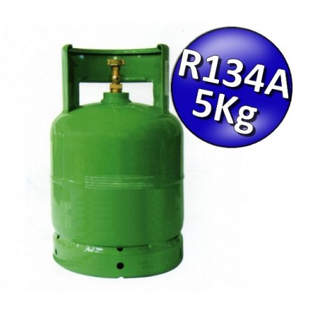 Bombola gas R134a da 5 Kg netti - refrigerazione e clima auto - B134-5