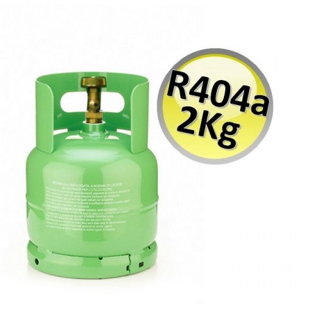 Bombola gas refrigerante R404A 2 Kg netti - refrigerazione - B404-2