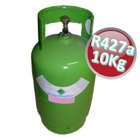 GAS REFRIGERANTE R427A  BOMBOLA KG.10 RICARICABILE