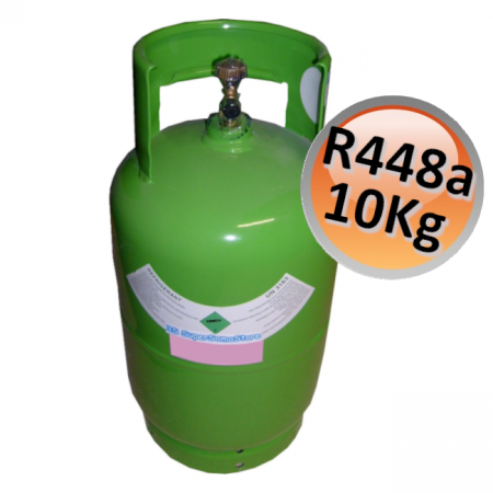 GAS REFRIGERANTE R448A  BOMBOLA KG.10 RICARICABILE