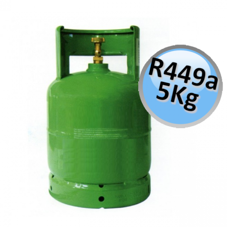 GAS REFRIGERANTE R449A  BOMBOLA KG.5 RICARICABILE