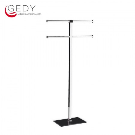 Colonna piantana portasalviette RAINBOW GEDY - nero RA3114