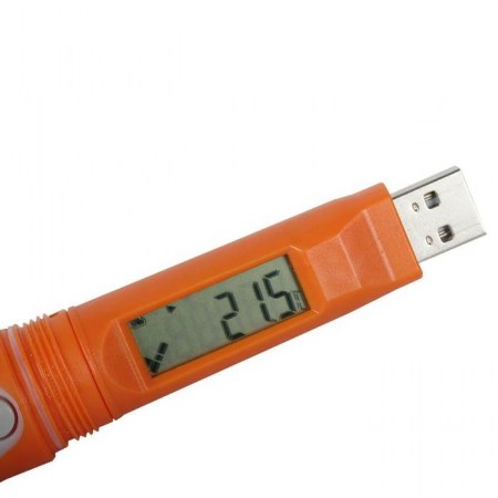 Elitech RC-51 data logger USB penna portatile per registrazione dati temperatura - Display