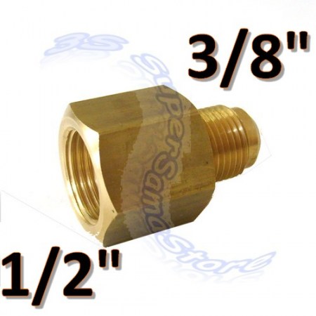 Raccordo giunto ridotto sae F 1/2″ x M 3/8″