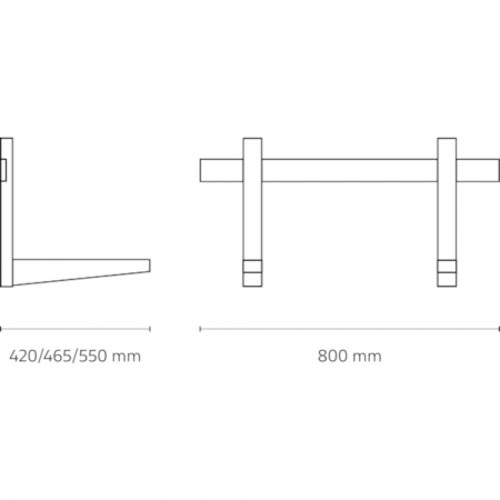 STAFFA UNIVERSALE CLOCK