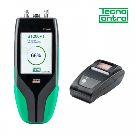 Kit prova di tenuta impianto gas touchscreen con stampante - ST200PT Tecnocontrol