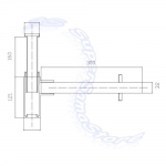 Dimensioni BRSIF2 sifone - www.SuperSamaStore.it