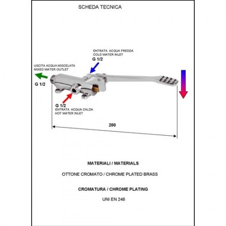 Scheda tecnica mix pedale - Remer 66MP