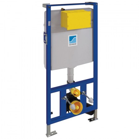 Modulo autoportante con cassetta per wc sospeso , parete cartongesso - DUPLO WC 199 SCHWAB - T02-2116-0250